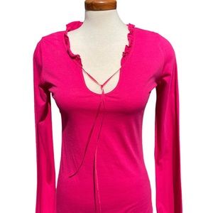 Pink top by GUESS